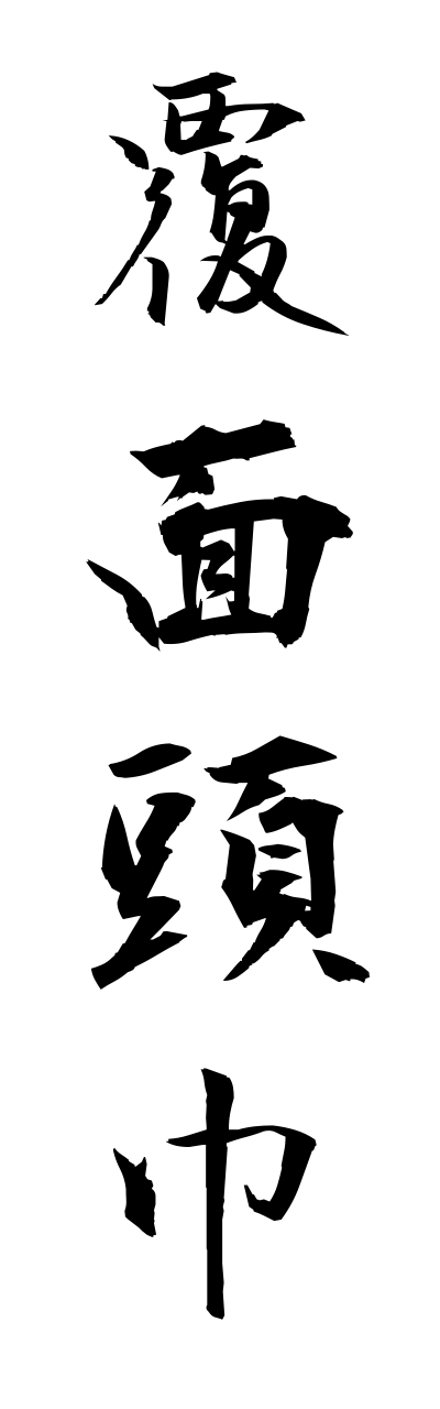 h3/h30127覆面頭巾fukumennzukinn