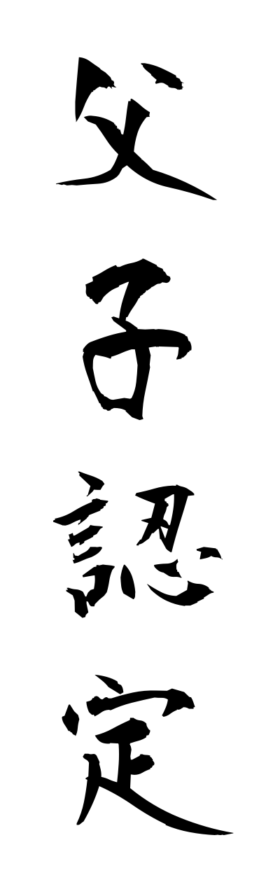 h3/h30155父子認定fushininntei