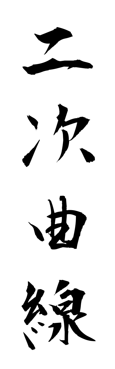n2/n20036二次曲線nijikyokusen