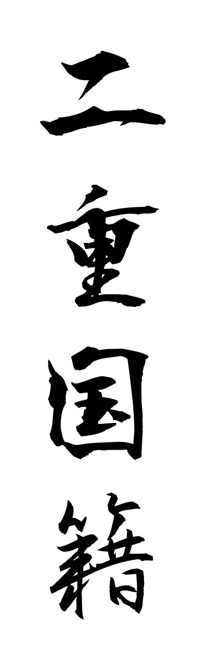 n2/n20063二重国籍nijukokuseki