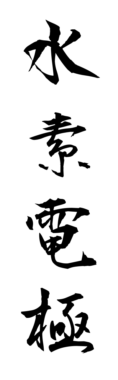 s3/s30061水素電極suisodennkyoku