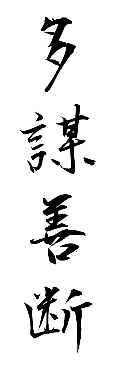 t1/t10494多謀善断tabozendan