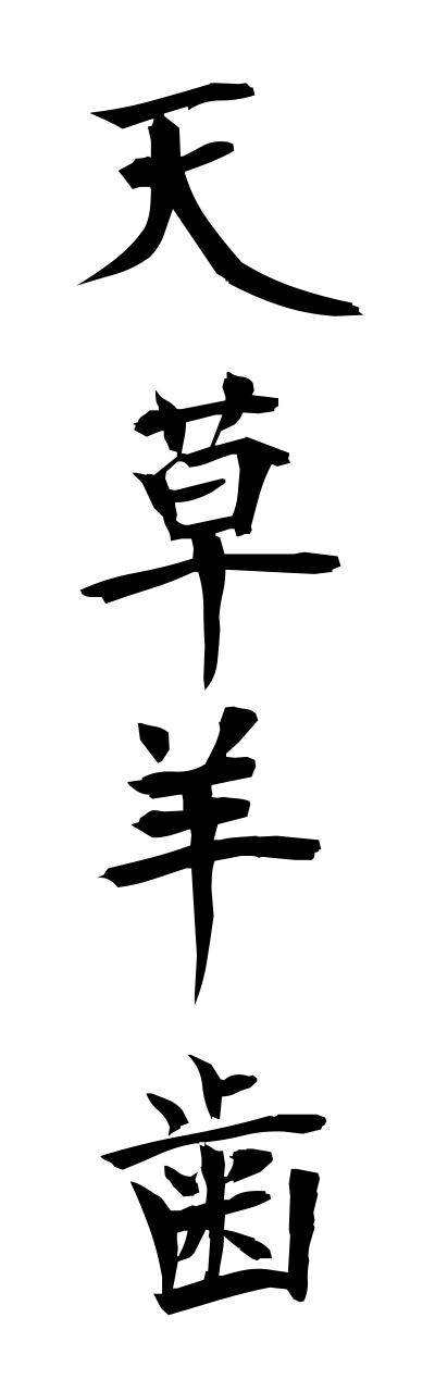 a1/a10243天草羊歯amakusashida