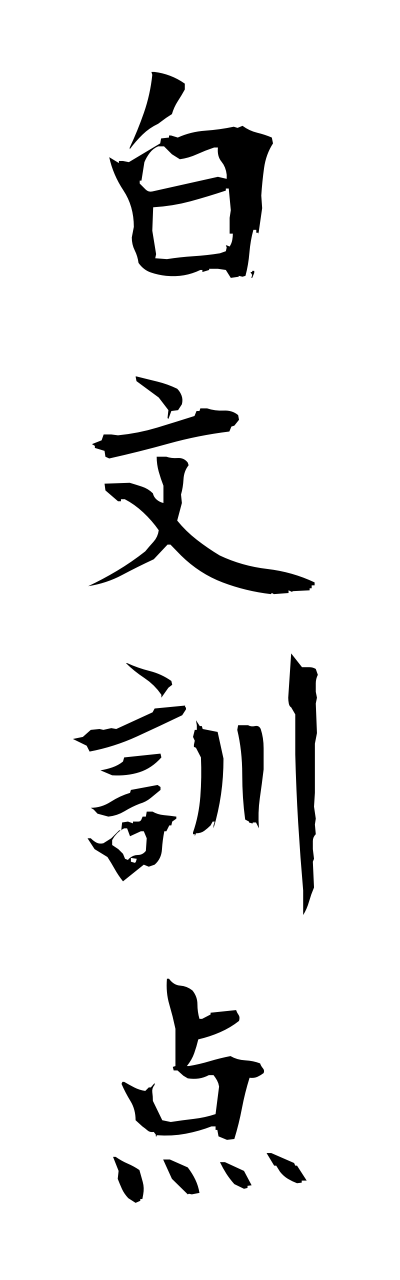 h1/h10084白文訓点hakubunnkunntenn
