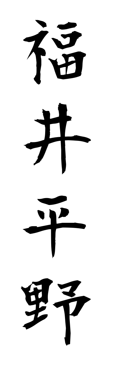 h3/h30068福井平野fukuiheiya