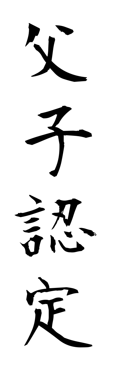 h3/h30155父子認定fushininntei