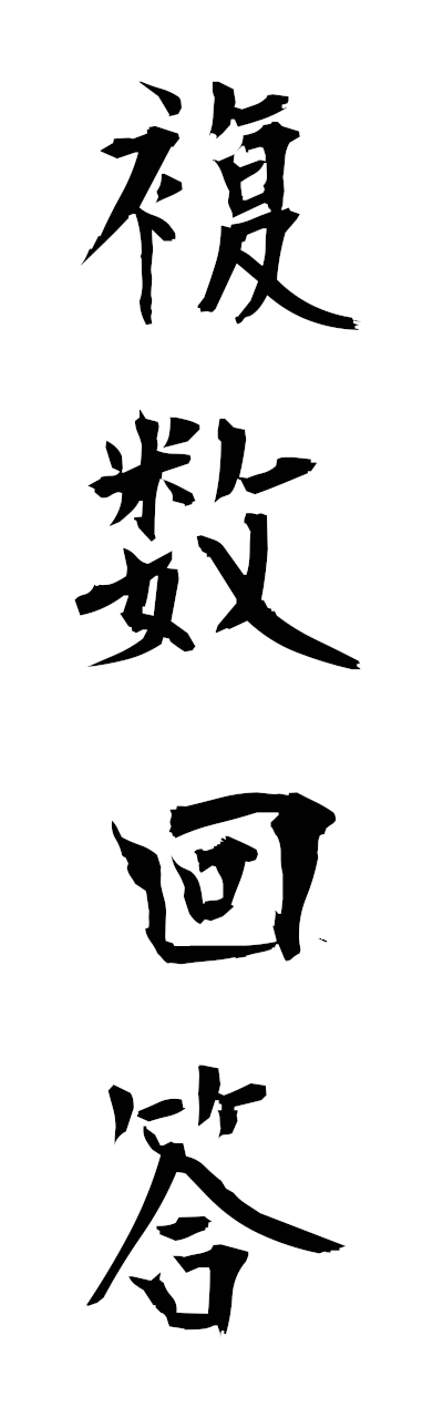 h3/h30451複数回答fukusukaito