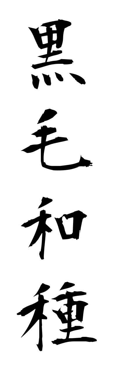 k3/k30151黒毛和種kurogewashu