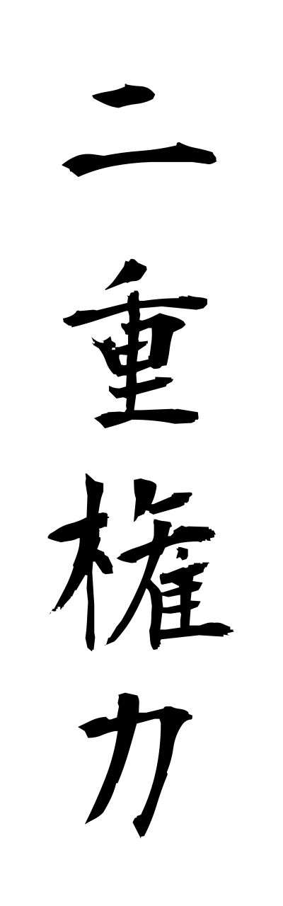 n2/n20061二重権力nijukenryoku