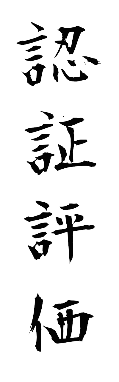 n2/n20170認証評価ninshohyoka