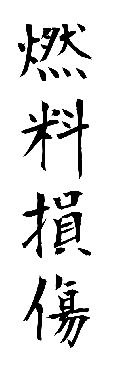 n4/n40075燃料損傷nennryousonnshou