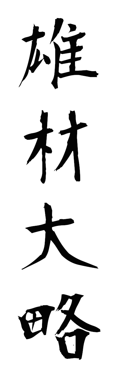 y3/y30231雄材大略yuzaitairyaku