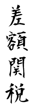 差額関税