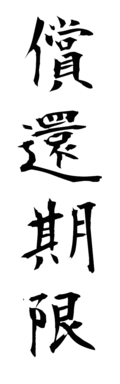 償還期限
